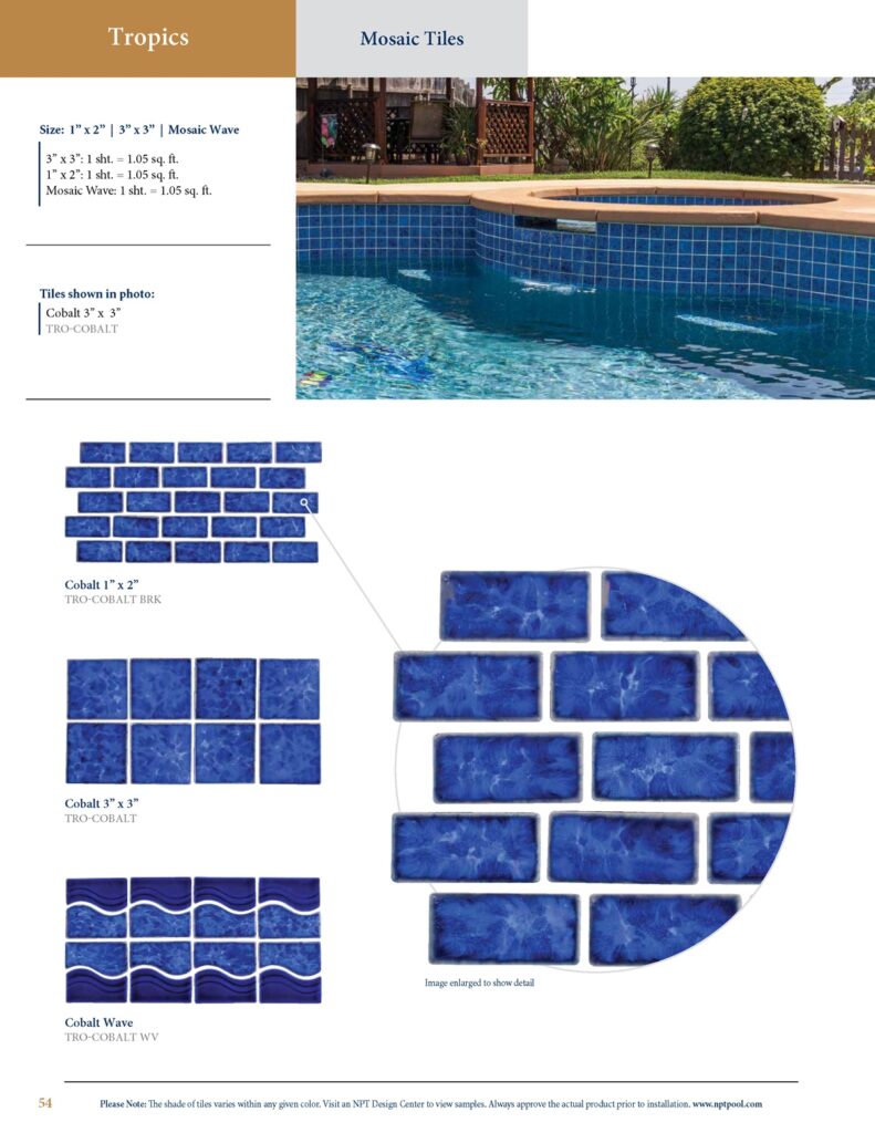 Pool Tile – Luxe Pools and Landscaping